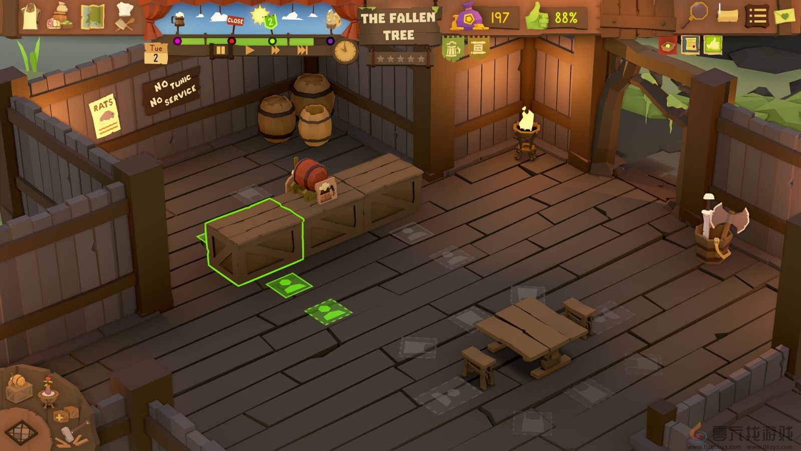 奇幻经营模拟游戏《酒馆带老板》11月6日发售 支持中文(图6) 奇幻经营模拟游戏《酒馆带老板》11月6日发售 支持中文(图6)