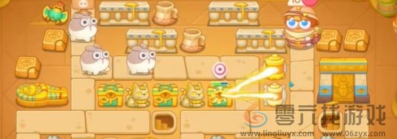 保卫萝卜4法老归来第51关通关攻略(图2)