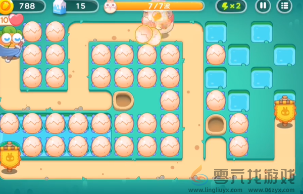 保卫萝卜4秋天的第一杯奶茶第11关通关攻略(图6) 保卫萝卜4秋天的第一杯奶茶第11关通关攻略(图6)