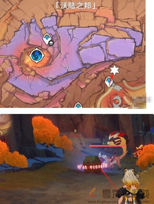 原神5.5版本安饶之野的奇馈宝箱位置大全(图6) 原神5.5版本安饶之野的奇馈宝箱位置大全(图6)