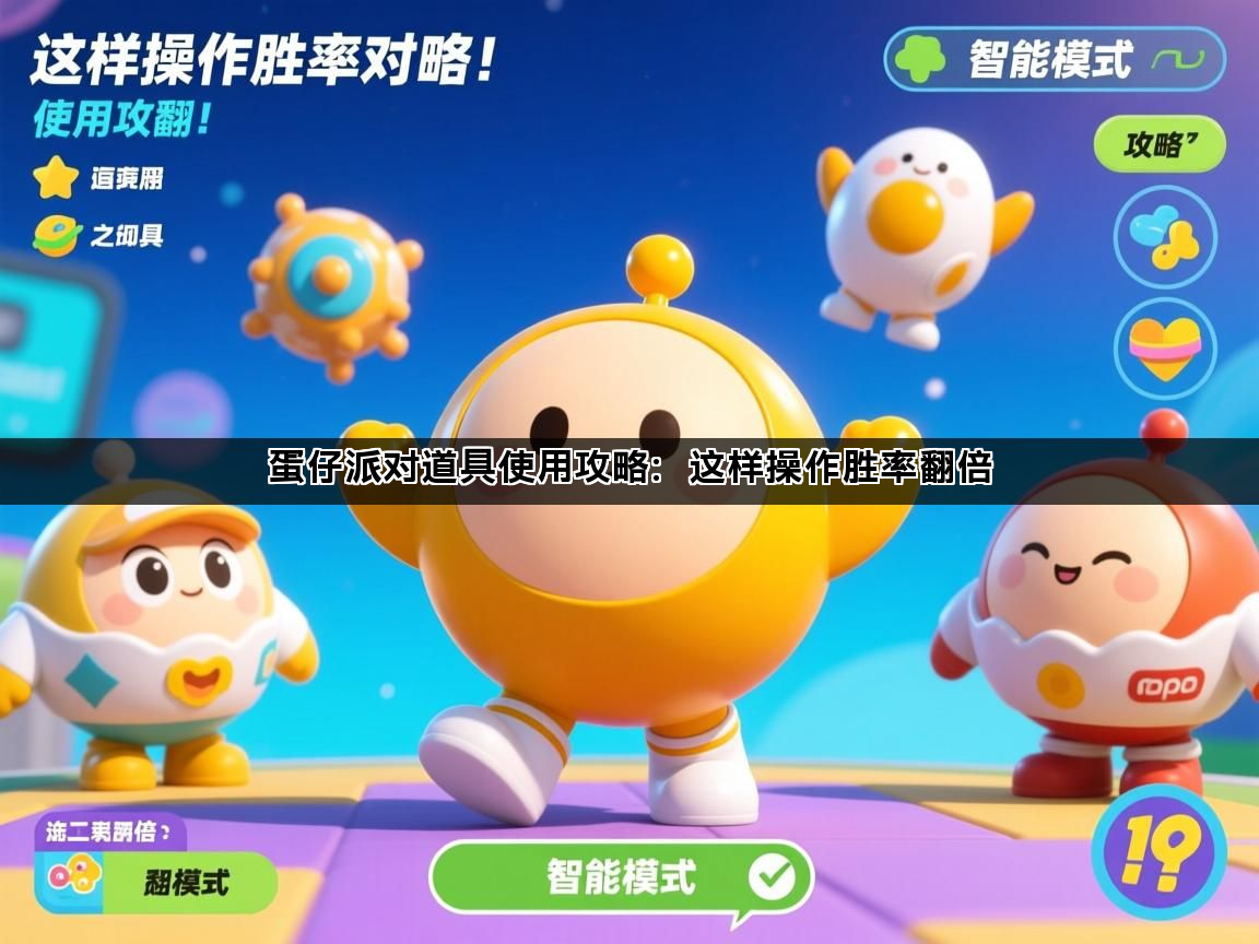 蛋仔派对道具使用攻略：这样操作胜率翻倍(图1)